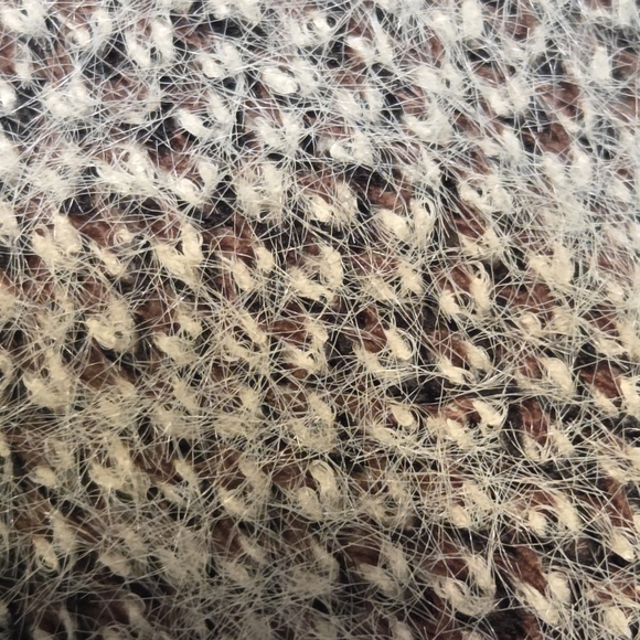 Umgee Leopard Knit Cardigan  Distressed Edges – Size Large – NWOT - Picture 8 of 9